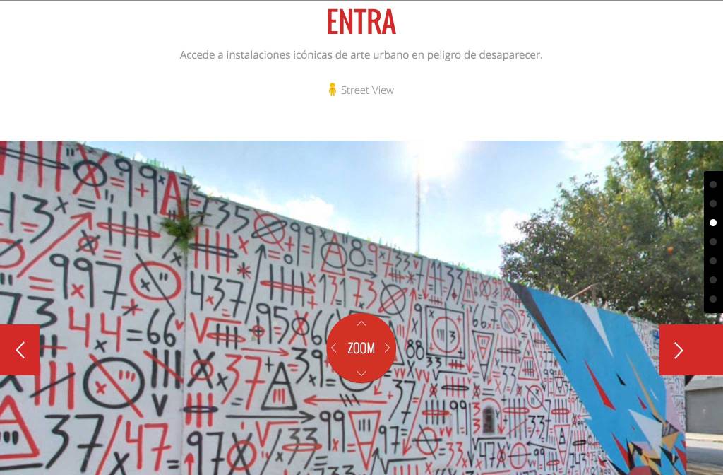 Imágenes con Street View