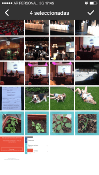 Seleción de imágenes Selección de Imágenes