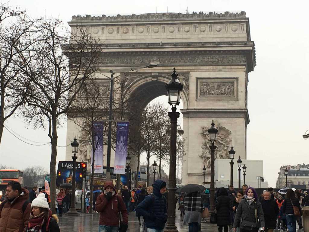 arco del triunfo en paris