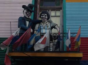 Gardel y Maradona en La Boca