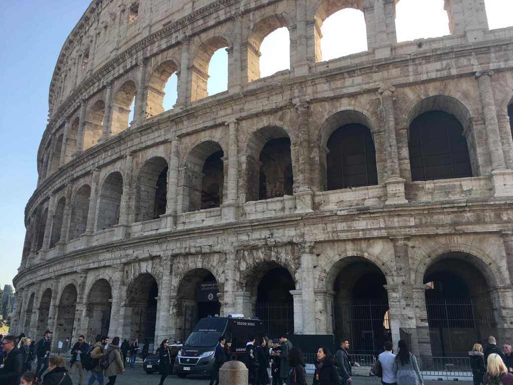 Visitando el Coliseo&nbsp;Romano