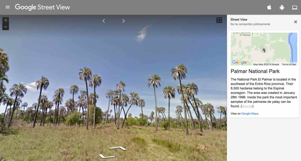 Parques-Nacionales-en-Street-view-de-google
