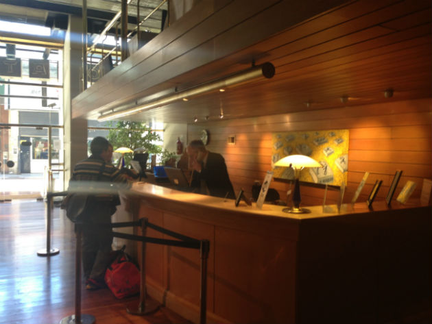 Recepción del Hotel