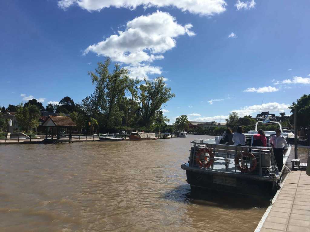 Saliendo del Rio Tigre