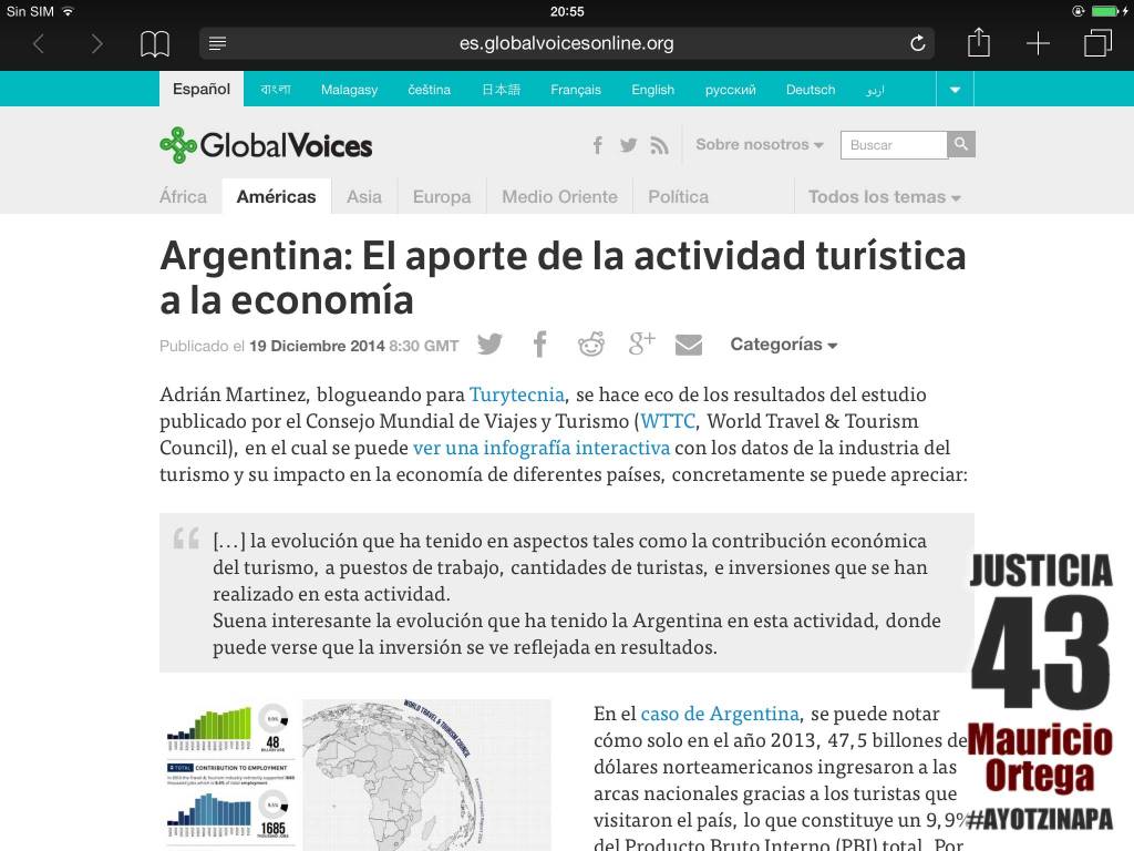 Turytecnia en Global&nbsp;Voices
