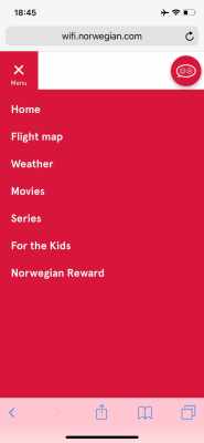 wifi norwegian