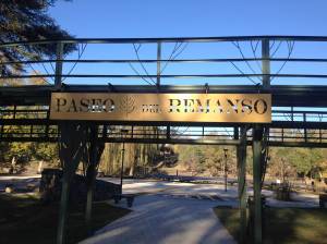 Ingreso al Paseo del Remanso