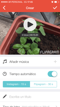 Ultimar detalles Definir título, tipografía, etc.