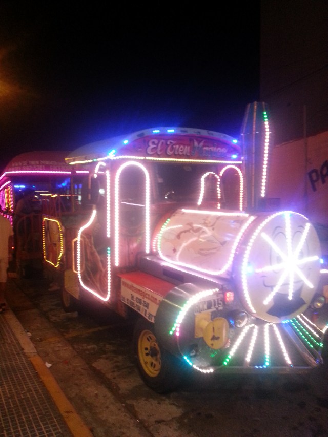 Tren de la Alegría en Sta. Teresita