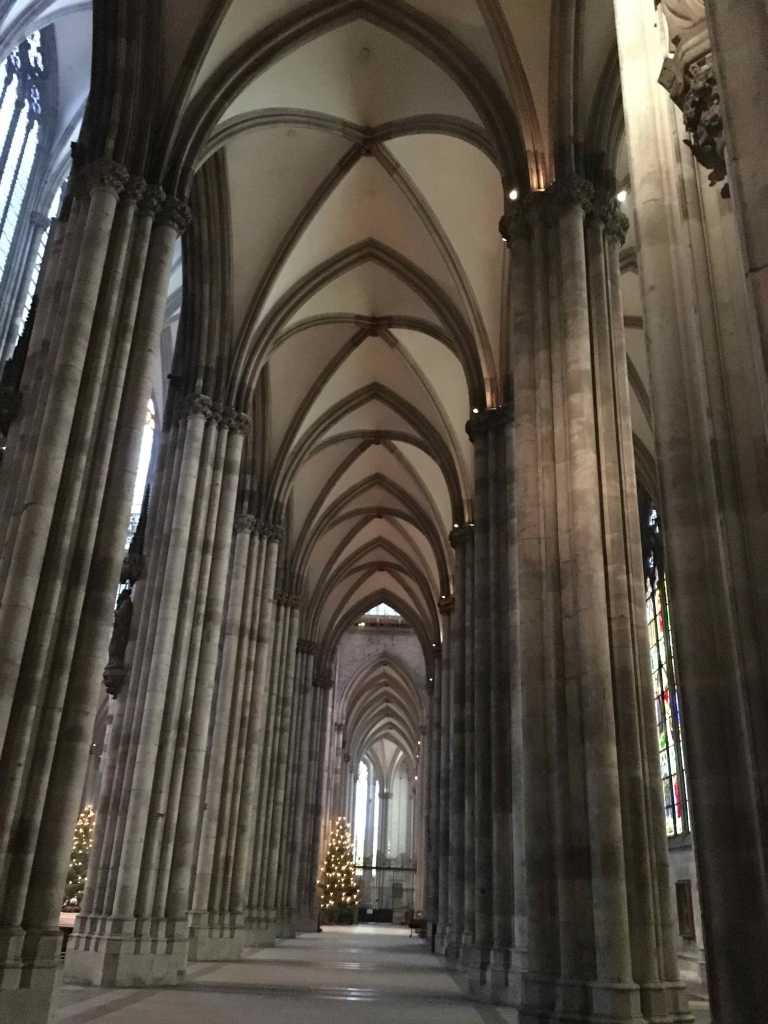 estructura de la Catedral de Colonia