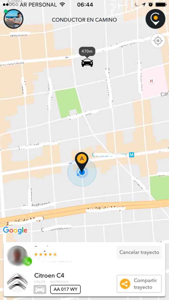 conductor-en-camino-cabify