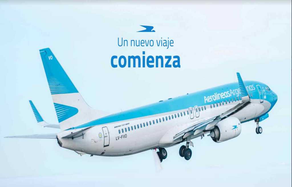 Aerolineas Argentinas con nueva programación y&nbsp;rutas